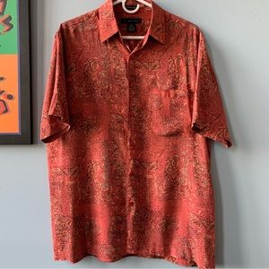 Men’s Relaxed Orange Shirt